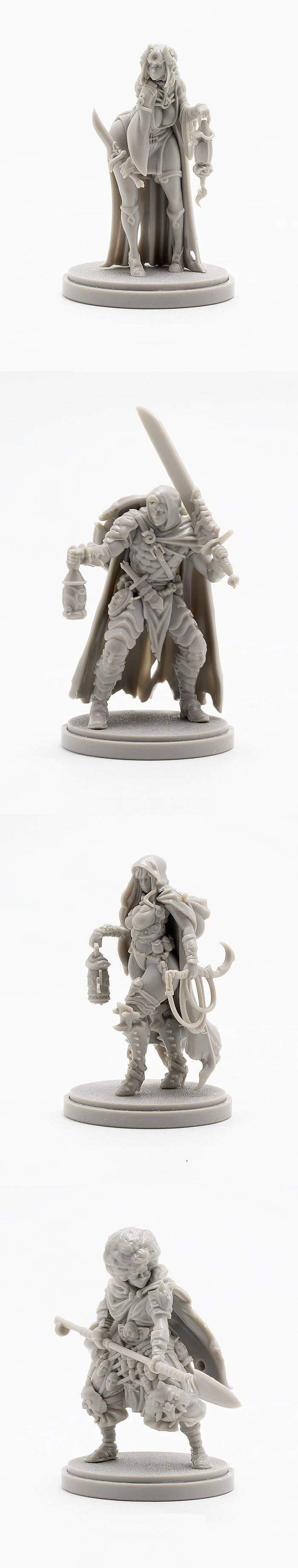 Kingdom Death Monster: First Hero -laajennus (vähittäiskaupan ennakkotilaus) Kickstarter Board Game -laajennus Kingdom Death