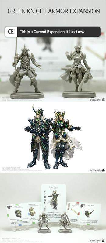 Kingdom Death Monster: Green Knight Expansion Retail Board Game Expansion Kingdom Death