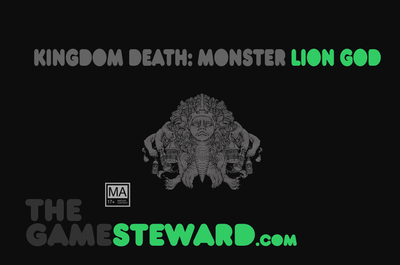 Kingdom Death Monster: Lion God Expansion Retail Board Game Expansion Kingdom Death