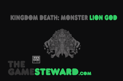 Kingdom Death Monster: Lion God Expansion Metail Board Game Expansion Kingdom Death