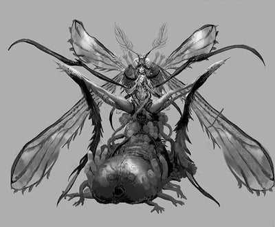 Kingdom Death 怪物：遗忘蚊子扩展预订的Kickstarter棋盘游戏扩展 Kingdom Death