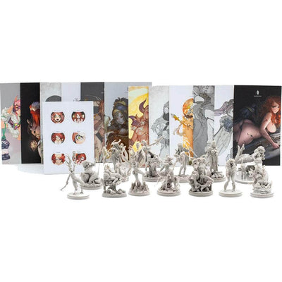 Kingdom Death 怪物：死亡Pinups IV（Kickstarter Special）Kickstarter棋盤遊戲補充 Kingdom Death 653341729026 KS000873A