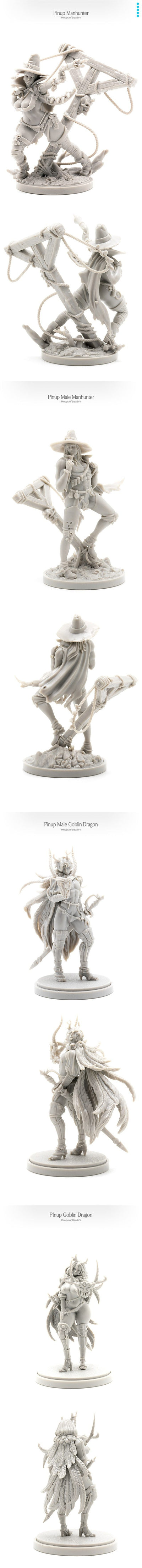 Kingdom Death Monster: Pinups of Death V (Kickstarter Pre-Order Special) Kickstarter Board Game Supplement Kingdom Death