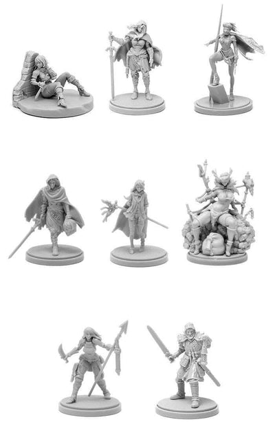 Kingdom Death Monster: Kuoleman promoosit (Kickstarter ennakkotilaus) Kickstarter Board Game -lisäosa Kingdom Death