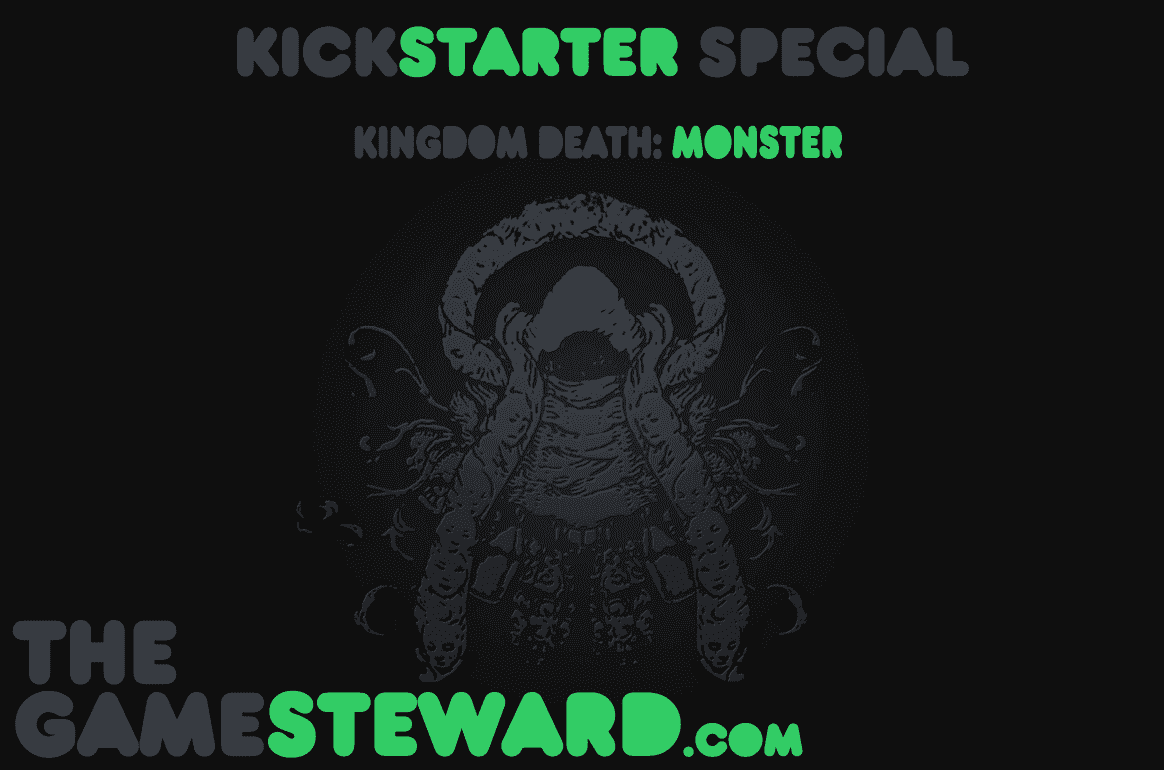 Kingdom Death Monster kiskereskedelmi társasjáték Kingdom Death
