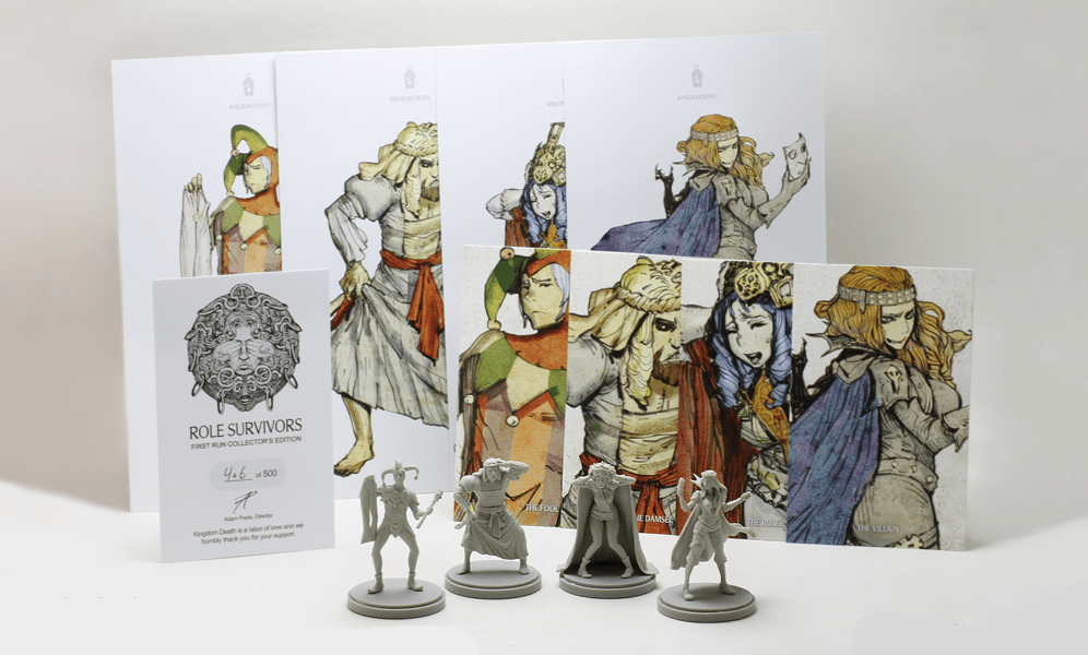 Kingdom Death Monster: Suplemento del juego de mesa de Kickstarter sobre sobrevivientes (Kickstarter PRE-ORDER) Kingdom Death