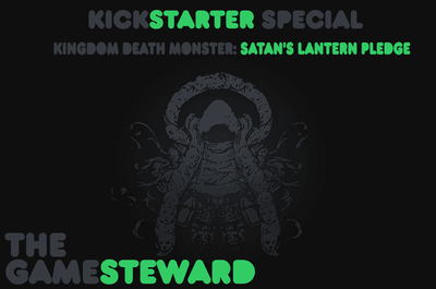 Kingdom Death Monster: Pledge lanterna di Satana (speciale pre-ordine di Kickstarter) al Game Steward