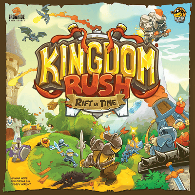 Kingdom Rush: Dragon Chest All-In Pledge Bundle (Kickstarter Pre-Bestellung) Brettspiel Geek, Kickstarter-Spiele, Spiele, Kickstarter-Brettspiele, Brettspiele, Lucky Duck Games, Mirakulus, Kingdom Rush Rift in der Zeit, die Spiele Steward Kickstarter Edition Shop, kooperative Spiele Lucky Duck Games