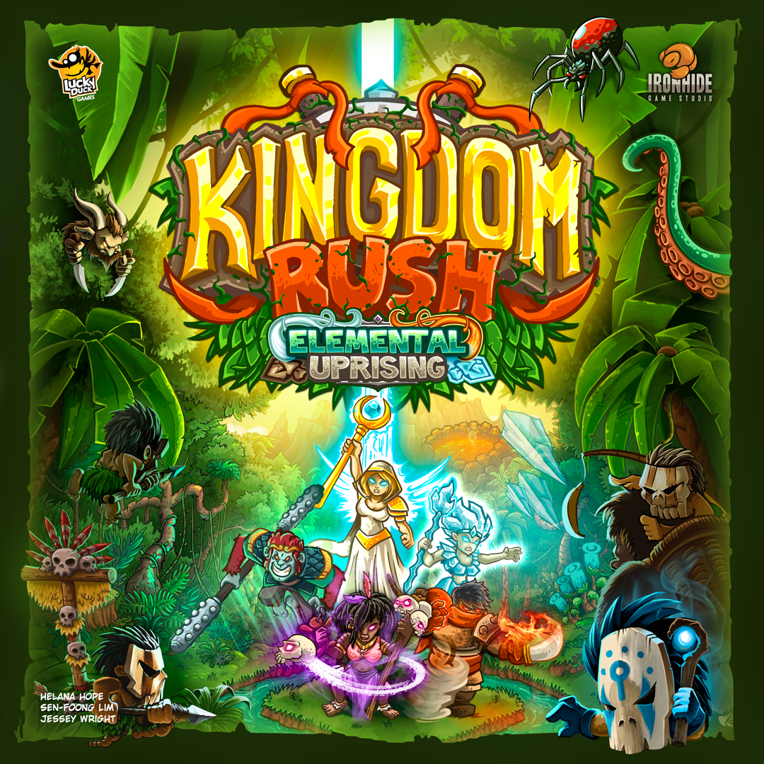 Kingdom Rush: Elemental Rising Elemenace Hoard Gameplay All-In Pledge Bundle (Kickstarter Pre-Order Special)