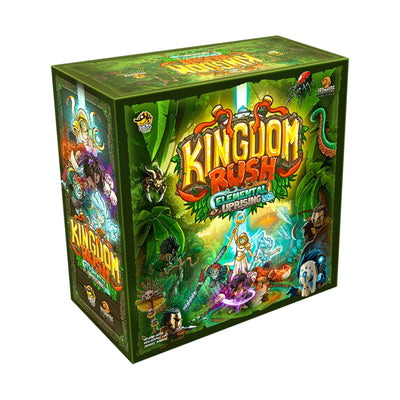 Kingdom Rush: Elemental Rising Elemenace Hoard Gameplay All-In Pledge Bundle (Kickstarter förbeställning Special) Kickstarter Board Game Lucky Duck Games KS000967B