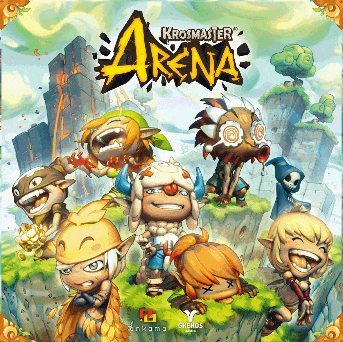 Krosmaster: Arena (Kickstarter Special) משחק לוח Kickstarter Ankama KS800010A