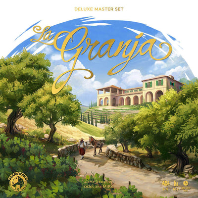 La Granja: ชุด Master Set Deluxe (Kickstarter Pre-order พิเศษ) เกมบอร์ด Kickstarter Board &amp; Dice KS001206A