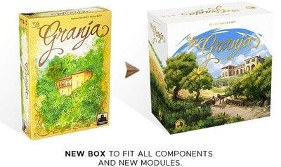 La Granja: Pacote de Conjunto Mestre de Deluxe (Kickstarter Pré-encomenda especial) jogo de tabuleiro Kickstarter Board &amp; Dice KS001206A