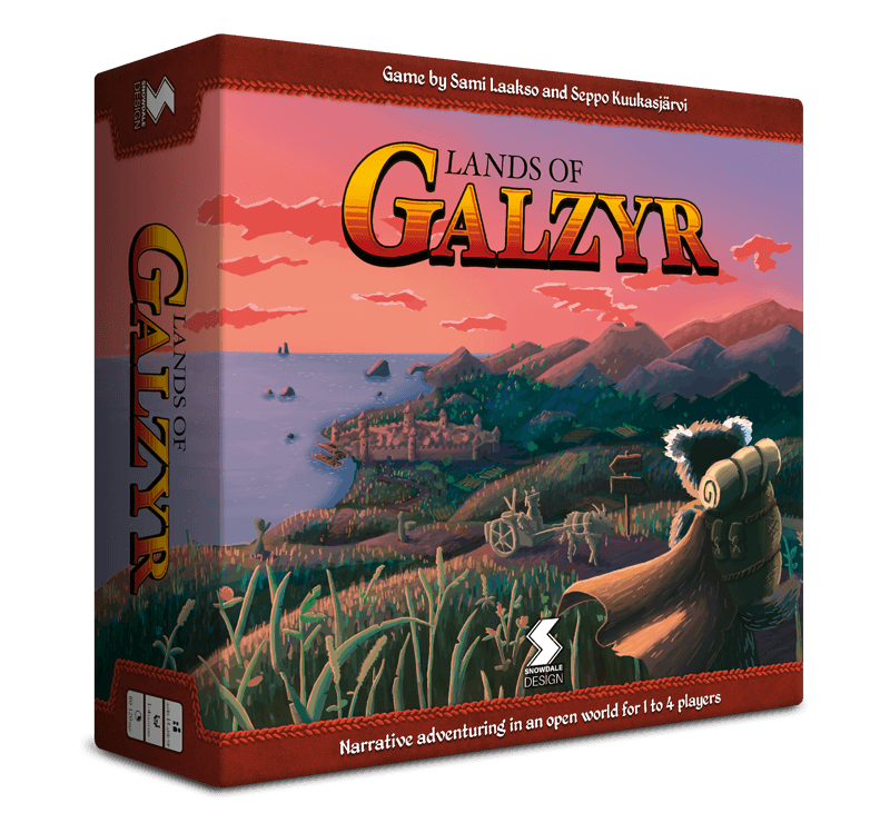 Lands of Galzyr: Deluxe Edition Bundle (Kickstarter förbeställning Special) Kickstarter Board Game Snowdale Design KS001141A