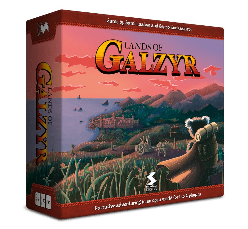 Galzyr的土地：Deluxe Edition Bundle（Kickstarter预购特别节目）Kickstarter棋盘游戏 Snowdale Design KS001141A