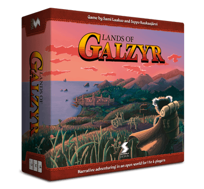 Lands of Galzyr: حزمة الإصدار الفاخر (الطلب المسبق الخاص بـ Kickstarter) من لعبة Kickstarter Board Snowdale Design KS001141A
