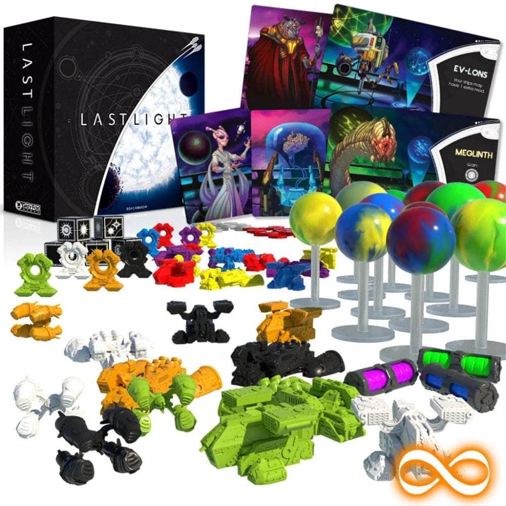 Last Light：Deluxe Edition Plus擴展捆綁包（Kickstarterpre-rorder Edition）Kickstarter棋盤遊戲 Grey Fox Games KS000766D