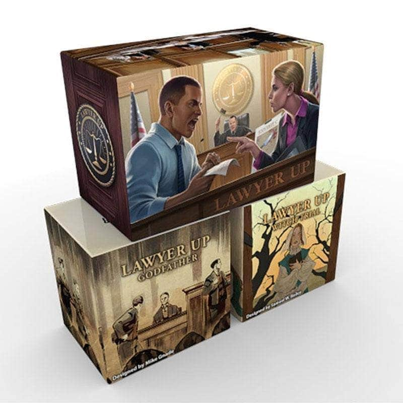 Lawyer Up: حزمة تعهد الشريك الأول (Kickstarter Special) لعبة Kickstarter Board Rock Manor Games KS001021A