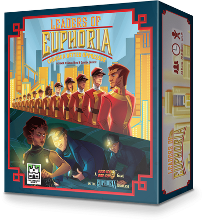 Leaders of Euphoria: Deluxe Edition (Kickstarter Special) Kickstarter Board Game Overworld Games 0696859263323 KS000622