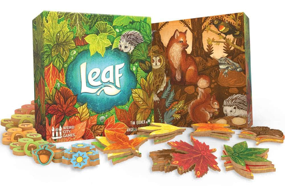 Leaf：Deluxe Edition（Kickstarter预购特别节目）Kickstarter棋盘游戏 Weird City Games KS001339A