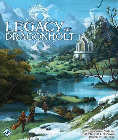 Legacy of Dragonholt Retail Board Game Fantasy Flight Games KS800561A