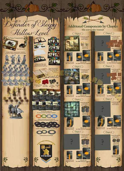 Legends of Sleepy Hollow (Kickstarter Précommande spécial) Kickstarter Board Game Kickstarter Greater Than Games (Dice Hate Me Games)
