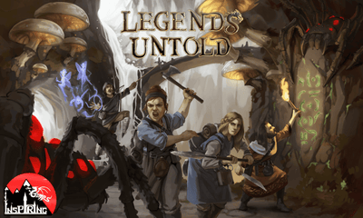 Legends Untold: The Caves (Kickstarter Pré-encomenda especial) jogo de tabuleiro Kickstarter Inspiring Games