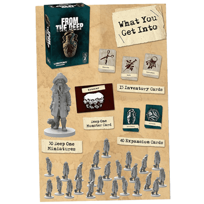 Lobotomia più il pacchetto di espansione profonda (Kickstarter Special) Kickstarter Board Game Titan Forge Games