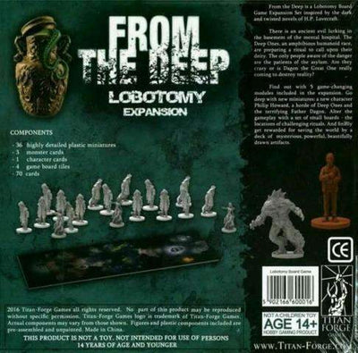 Lobotomy plus The From The Deep Expansion Bundle (Kickstarter Special) Kickstarter Board Game Titan Forge Games
