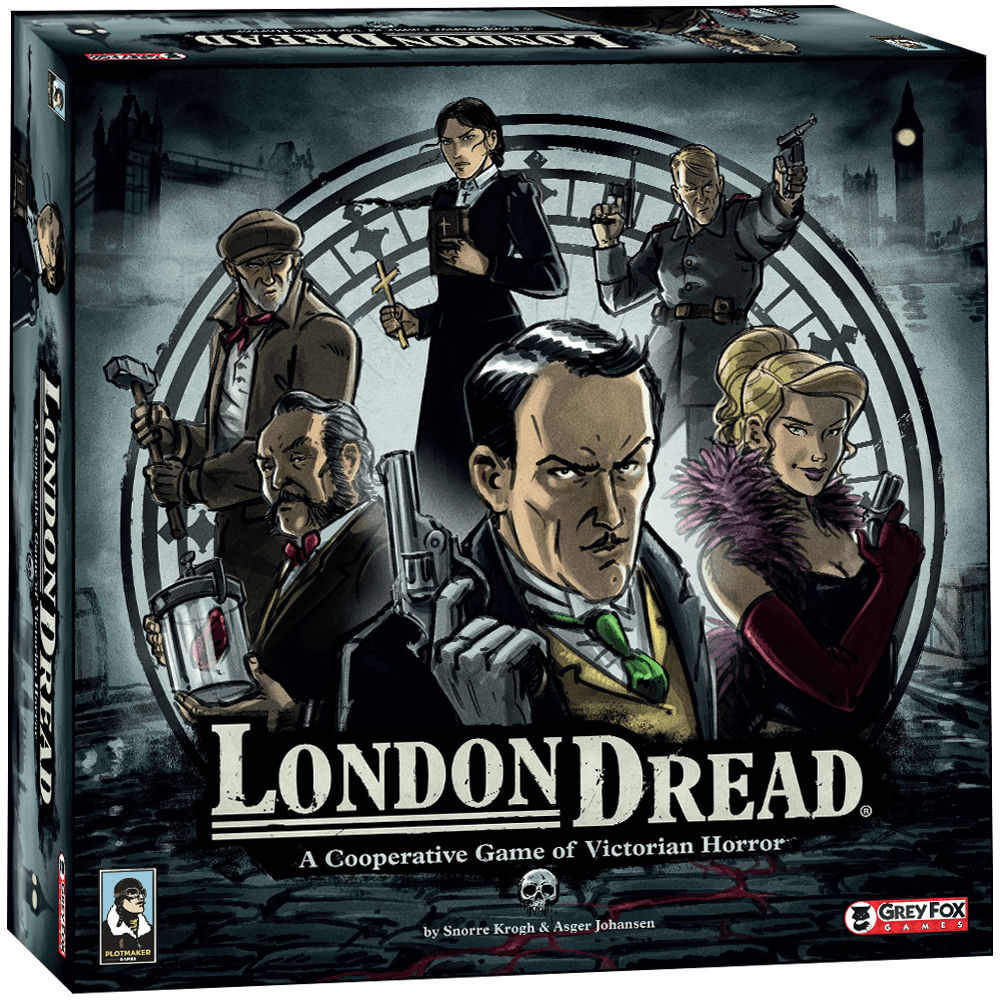 London Dread Plus London Dread Promo Pack Bundle (Retail Edition) Retail Board Game Grey Fox Games 616909967513 KS000918A