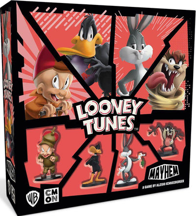 Looney Tunes Mayhem Bundle (Kickstarter Pre-Order Special) Board Game Geek, Kickstarter Games, Games, Kickstarter Board Games, Board Games, CMON Limited, Looney Tunes Mayhem, Kickstarter Board Games, Team Based Games Games, Alexio Schneeberger CMON KS001069A