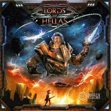 Lords of Hellas Retail Board Game Awaken Realms, Albi, Asmodee, Delta Vision Publishing, Edge Entertainment, Hobby World, Lavka Games, Phalanx KS000705B