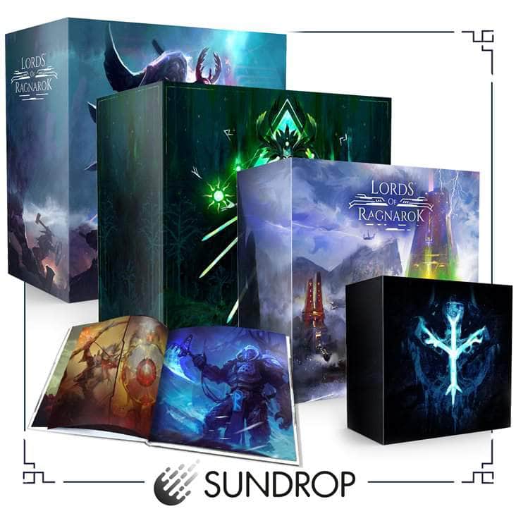 Lords of Ragnarok: Collector's All-In Sundrop Pledge Bundle (Kickstarter Pre-Order Special) Kickstarter-lautapeli Awaken Realms KS001207A