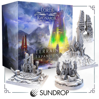 Lords of Ragnarok: Collector&#39;s All-In Sundrop Pledge Bundle (Kickstarter Pre-Order Special) เกมกระดาน Kickstarter Awaken Realms KS001207A