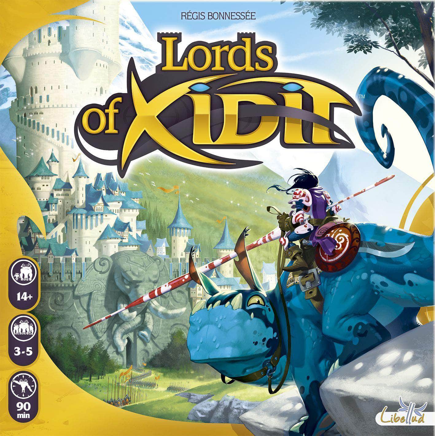 Lords of Xidit (Retail Edition) Retail Board Game Libellud KS800407A