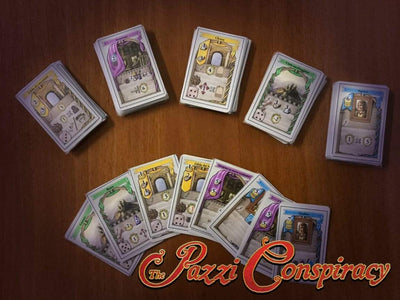 Lorenzo Il Magnifico: توسعة مؤامرة Pazzi (طلب Kickstarter الخاص مسبقًا) توسيع لعبة Kickstarter Board Cranio Creations