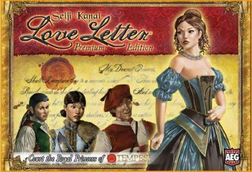 Love Letter: Premium Edition Retail Card Game Alderac Entertainment Group AEG Kaissa schaakspellen Pegasus Spiele