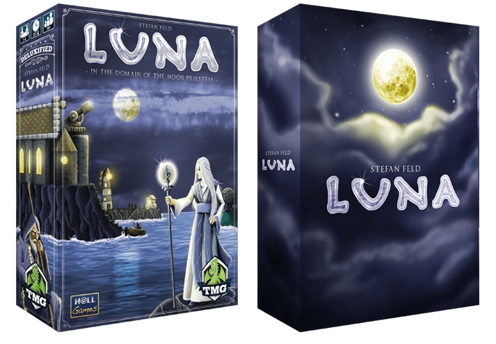 Luna Deluxified+Metal Coins Kickstarter Board Game by Tasty