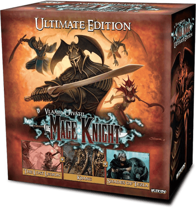 Mage Knight: Ultimate Edition (إصدار البيع بالتجزئة) لعبة لوحة البيع بالتجزئة WizKids KS800574A