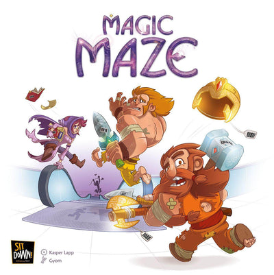 Magic Maze Retail Board Game Sit Down!, 2Tomatoes, Broadway Toys, Conclave Editora, Fyrspil, Fantasmagoria, Gém Klub Kft., Shenos Games, Lacerta, Lautapelit.fi, Lifestyle Boardgames, Pegasus Spiele, Rexhry, VR Distribution, ??? ?????? - Game Knight KS800524A