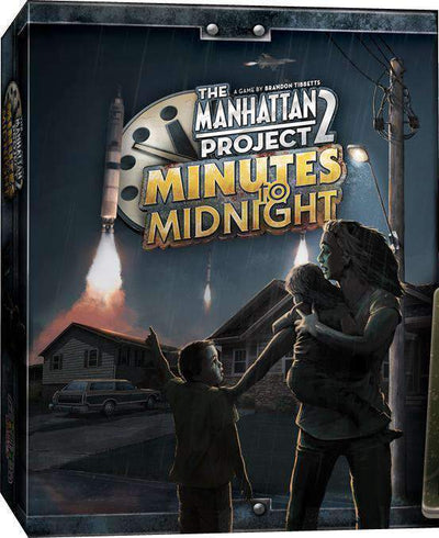 Manhattan Project 2: Minuutin keskiyöhön mini -laajennuksella (Kickstarter Special) Kickstarter Board Game Minion Games