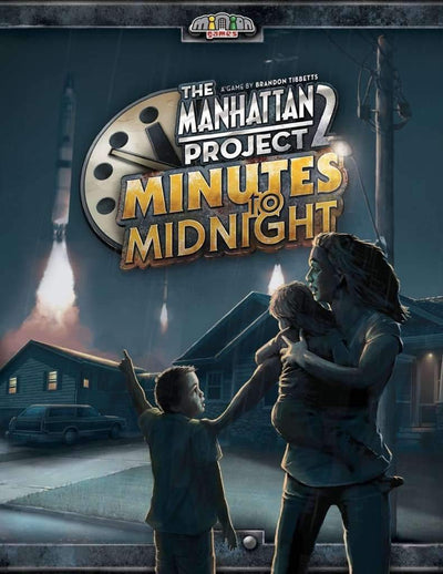 Manhattan -Projekt 2: Minuten bis Mitternacht mit Mini -Erweiterung (Kickstarter Special) Kickstarter -Brettspiel Minion Games