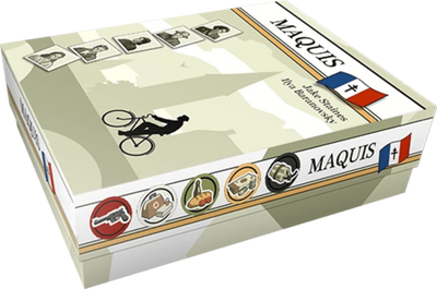 Maquis: Maquisard Pledge Level Bundle (Kickstarter förbeställning Special) brädspel Geek, Kickstarter-spel, spel, Kickstarter brädspel, brädspel, webb publicerad, Side Room Games, Maquis, spelen Steward Kickstarter Edition Shop, Worker Placement Games (Web Publiced)