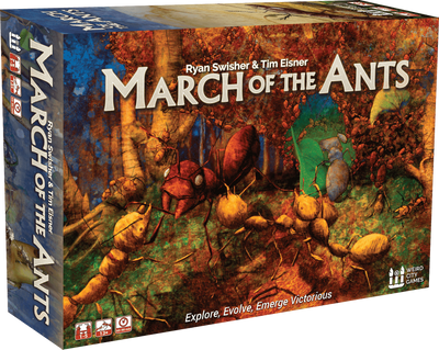 März der Ants (Kickstarter Special) Kickstarter -Brettspiel Weird City Games