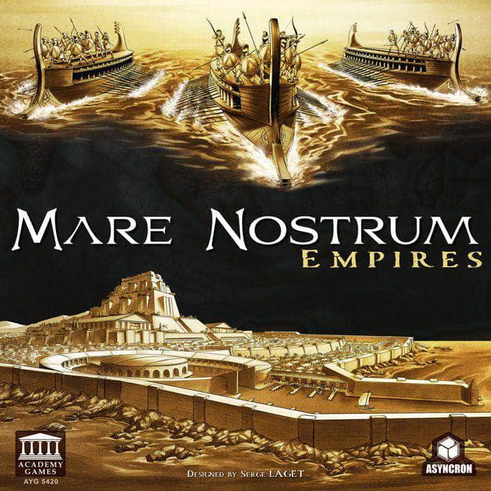 Mare Nostrum: Empires (Retail Edition) Retail Board Game ASYNCRON games, Academy Games, Ediciones MasQueOca, Giochix.it, PHALANX, Schwerkraft-Verlag KS800454A