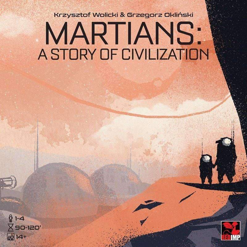 מאדים: סיפור של תרבות (Kickstarter Special) משחק הלוח של Kickstarter REDIMP GAMES