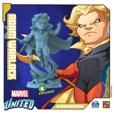 Marvel United: Adam Warlock (Kickstarter pré-encomenda especial) Expansão do jogo de tabuleiro Kickstarter CMON KS001099O