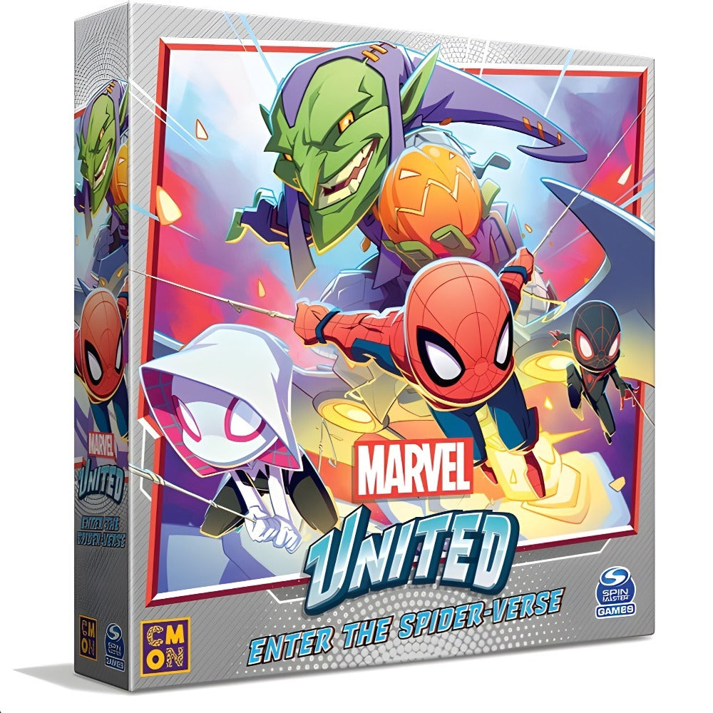 Marvel United: Gå ind i Spider-vers (Kickstarter-forudbestillingsspecial) Kickstarter Board Game Expansion CMON 889696011848 KS000985C