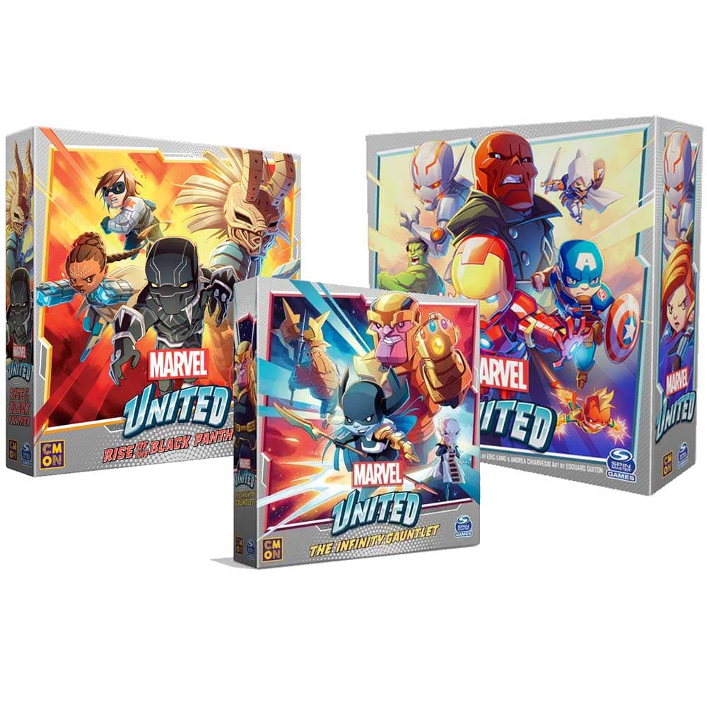 Marvel United: Infinity Promge con Infinity Gauntlet (Kickstarter Special)