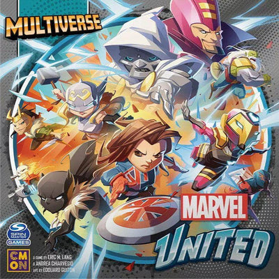 Marvel United: Multiverse pap skurk dashboards bundt (kickstarter forudbestilling special) kickstarter brætspil tilbehør CMON KS001389A